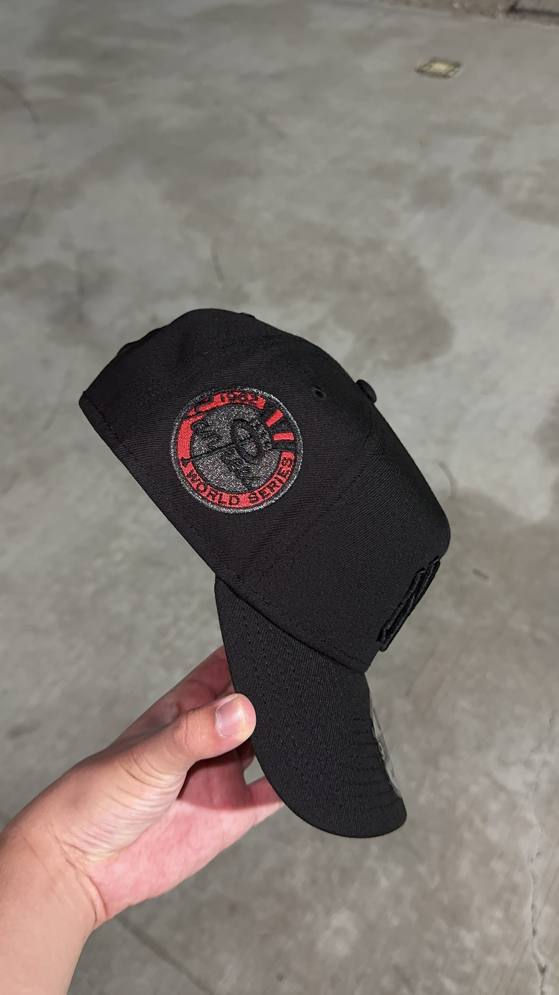 New York Yankees World Series Black/Red 9forty Snapback