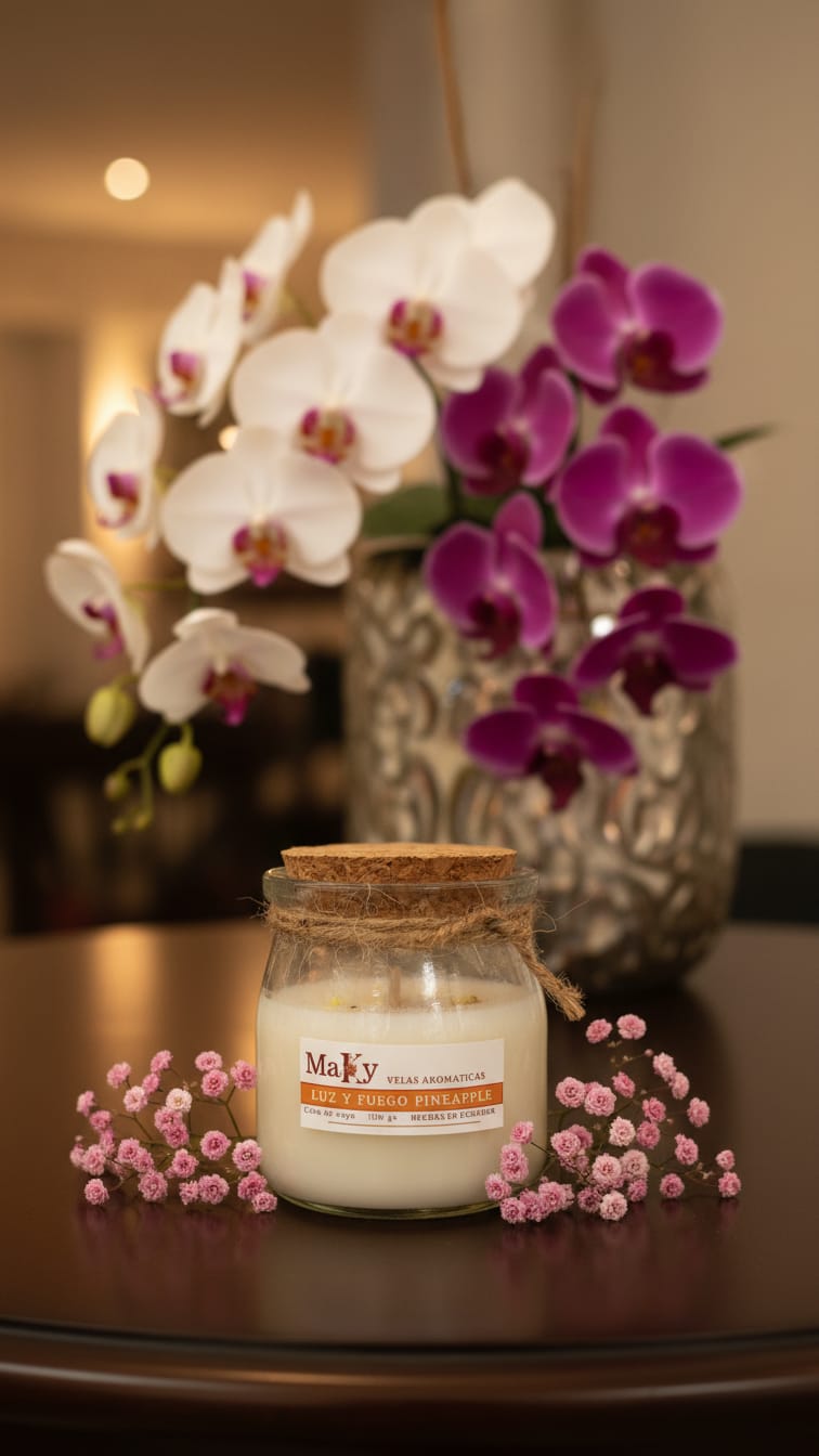 Luz y Fuego Pineapple Orchid