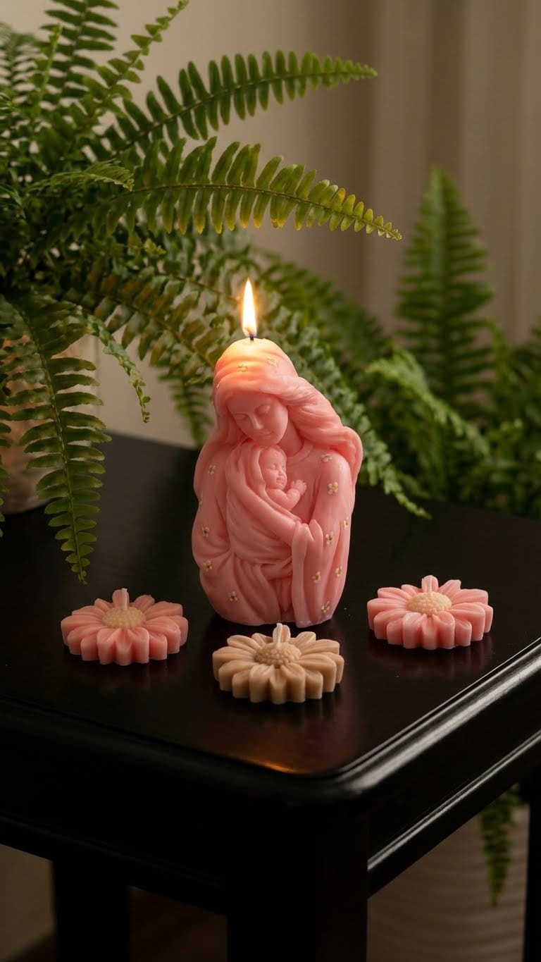 Vela Santuario Durazno