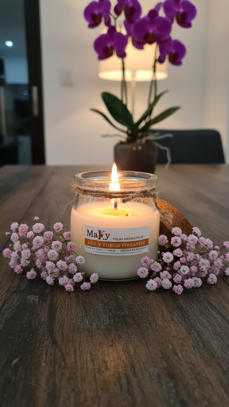 Luz y Fuego Pineapple Orchid