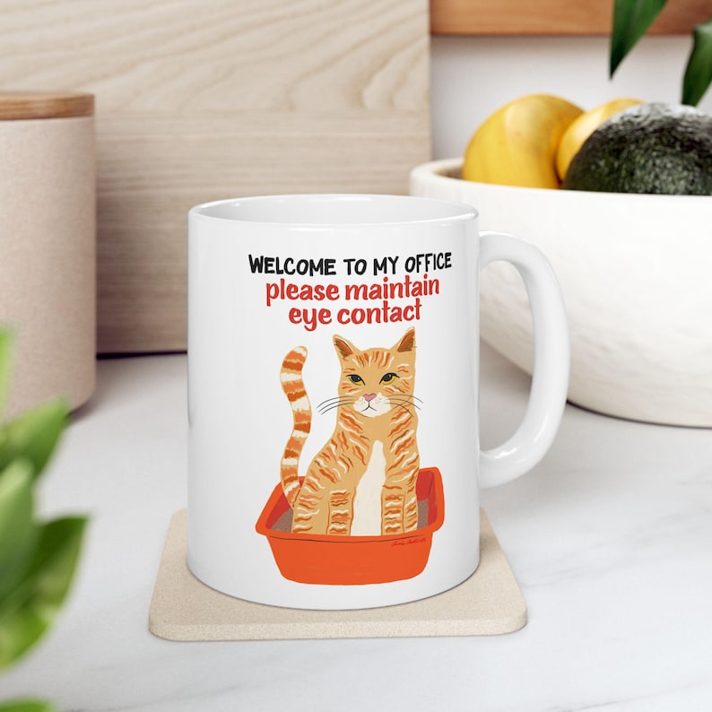 Funny Cat Mug, Snarky Cat Person Humor, Sarcastic Cat Gift