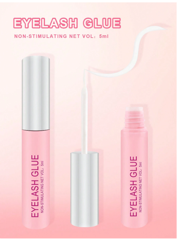 1 piece of 5ml clear eyelash glue