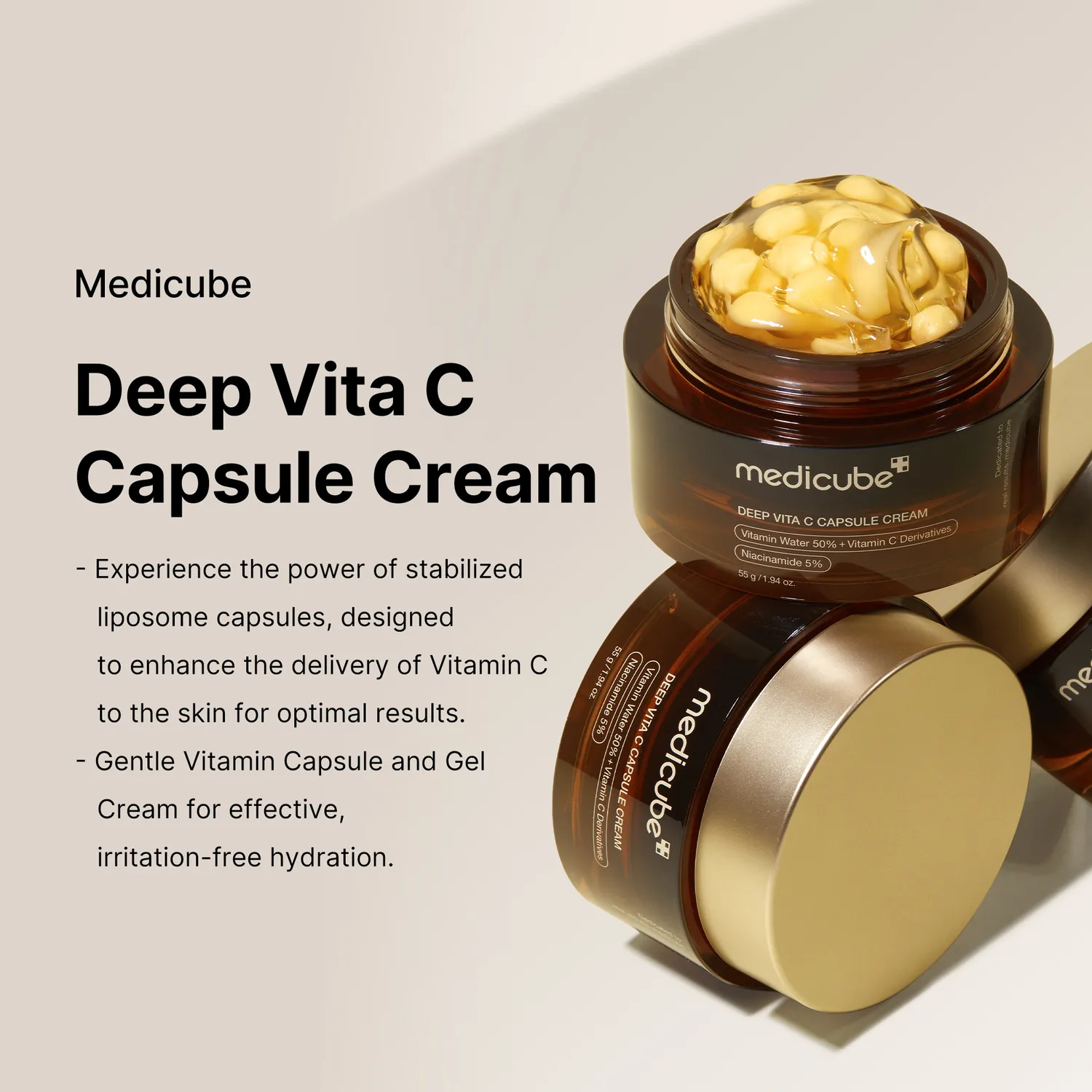 medicube Deep Vita C Capsule Cream 55g