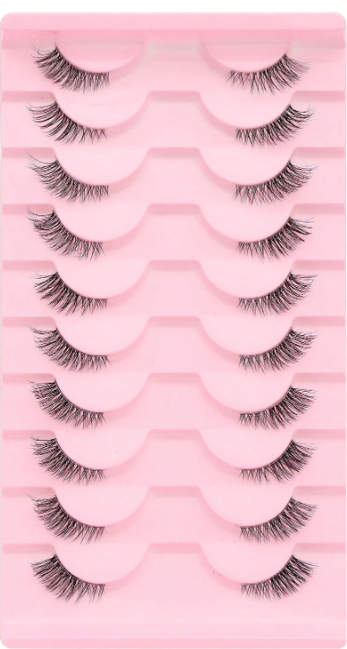 10 pairs of natural cat eye