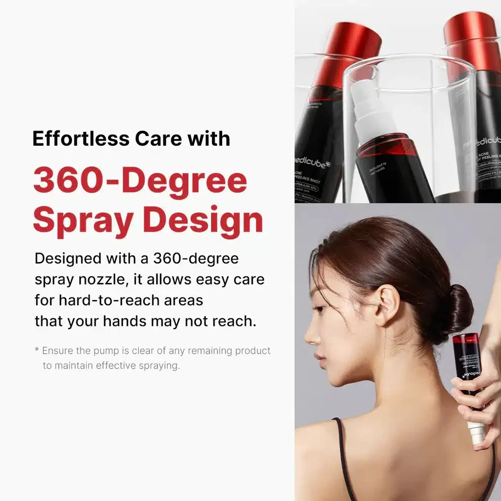 MEDICUBE - Red Acne Body Wash Off Peeling Shot - 110g