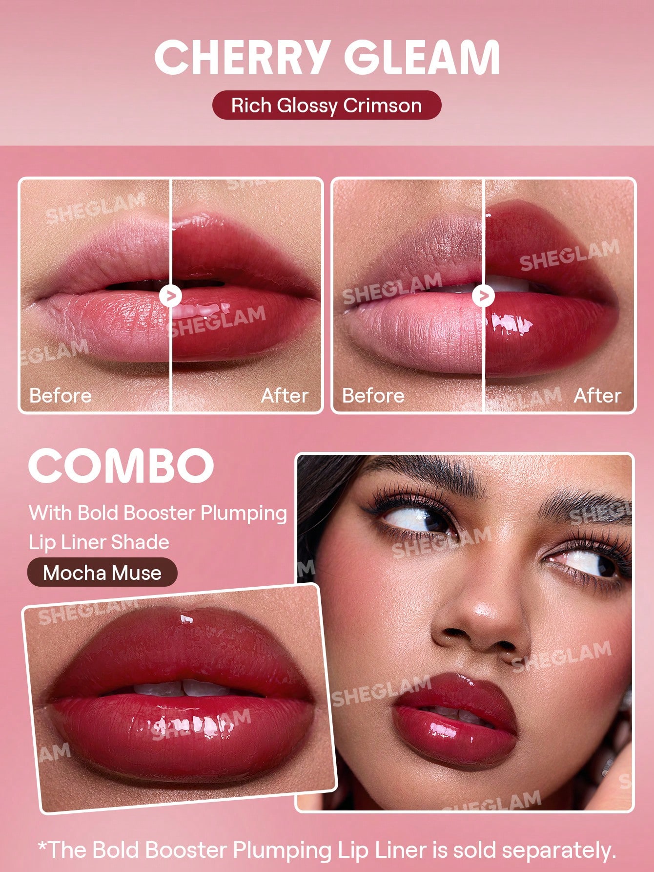 Bold Booster Lip Plumper-Cherry Gleam