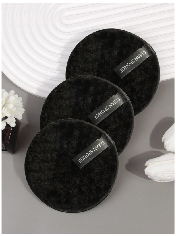 MAANGE 3-Piece Makeup Remover Sponge Set