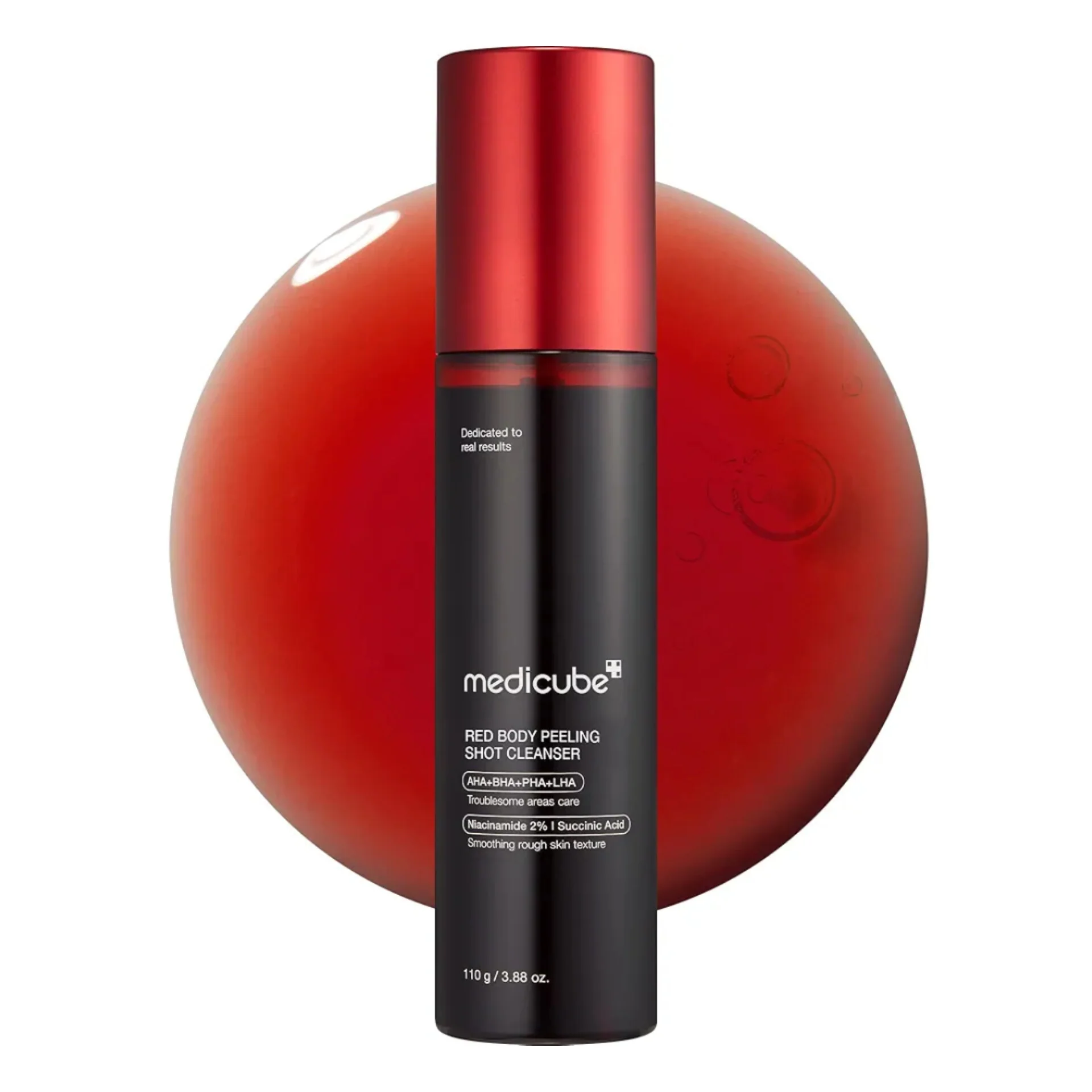 MEDICUBE - Red Acne Body Wash Off Peeling Shot - 110g