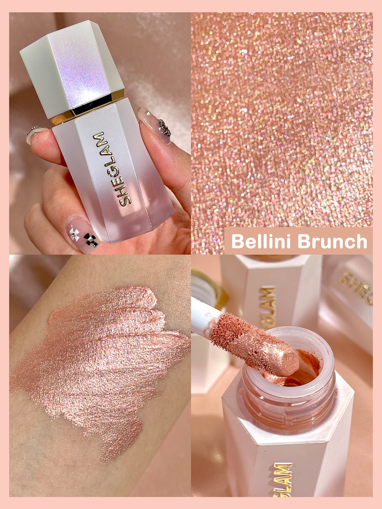 Glow Bloom Liquid Highlighter-Bellini Brunch