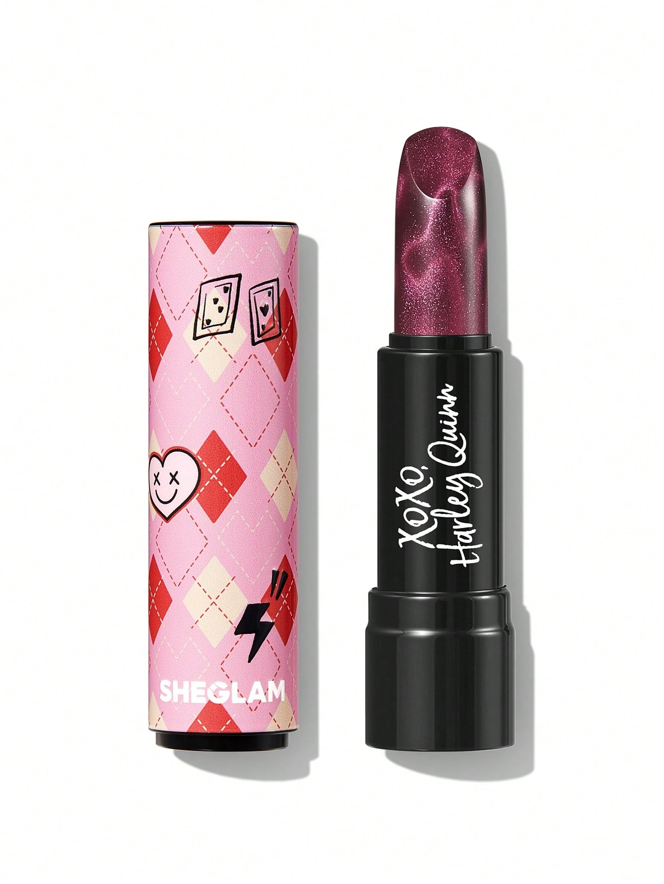 Harley Quinn X SHEGLAM Thrill Seeker Color-Changing Lipstick-Arkham