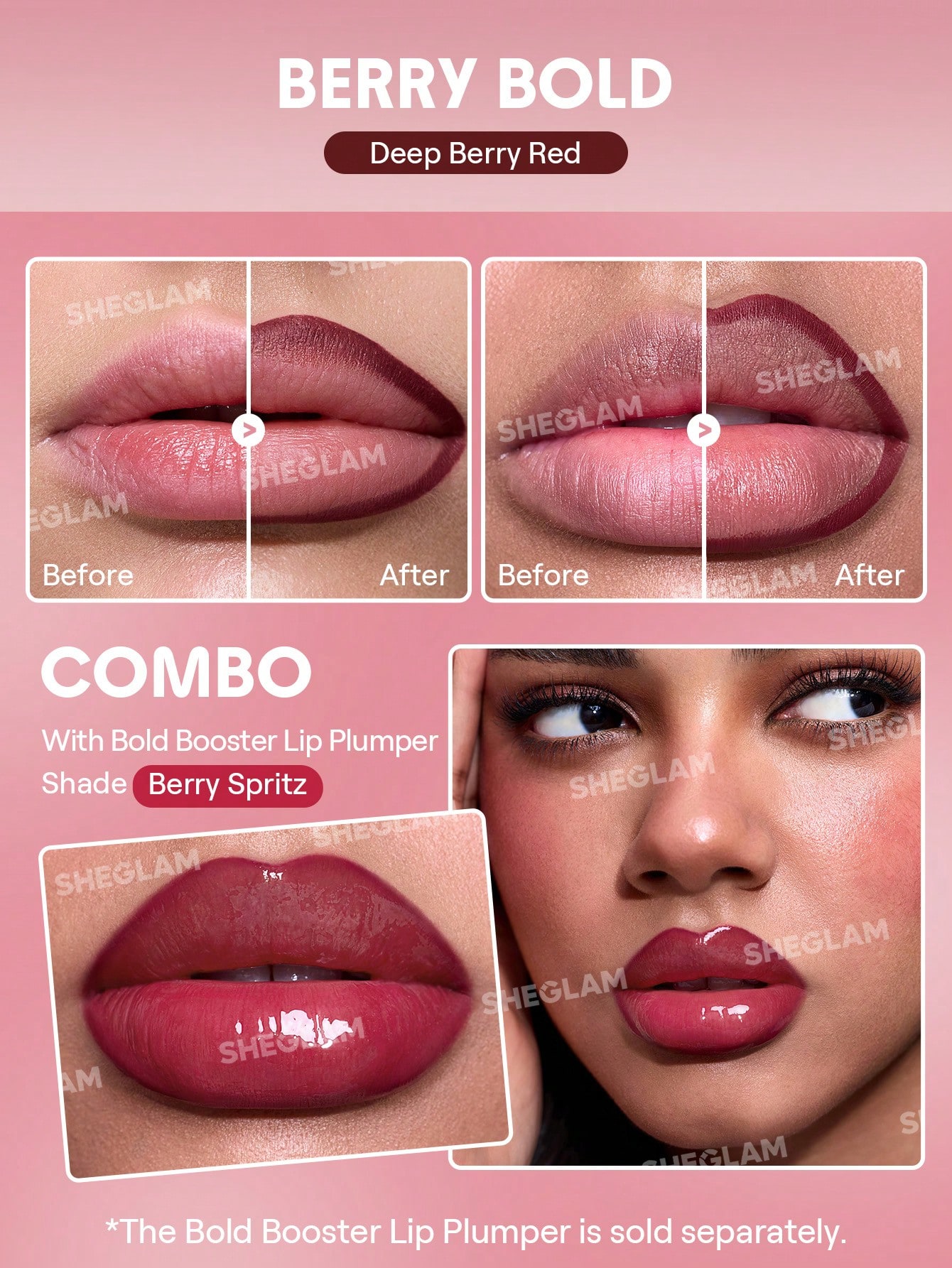 Bold Booster Plumping Lip Liner-Berry Bold