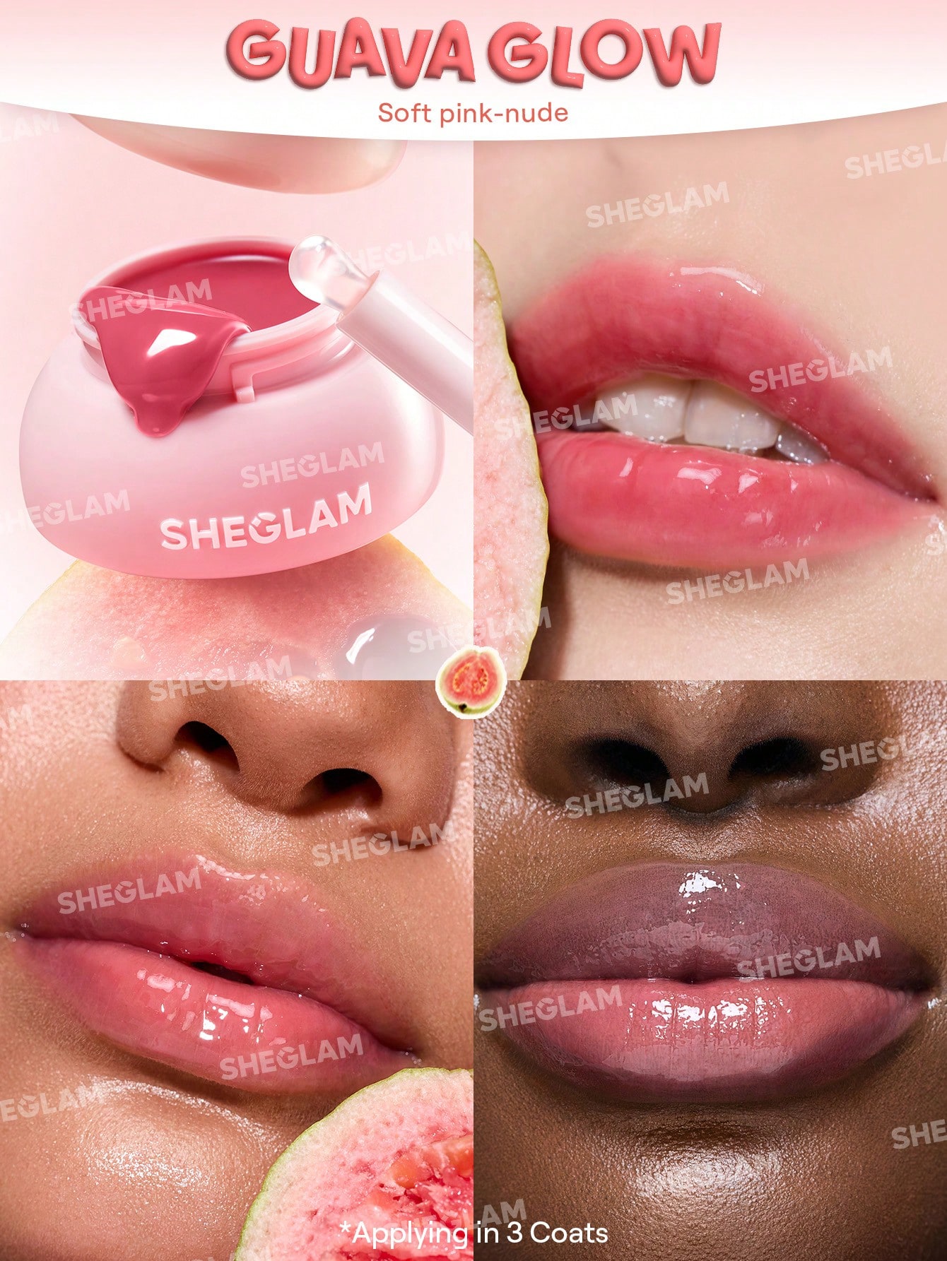 Hydra Jelly Pocket Lip Jam-Guava Glow