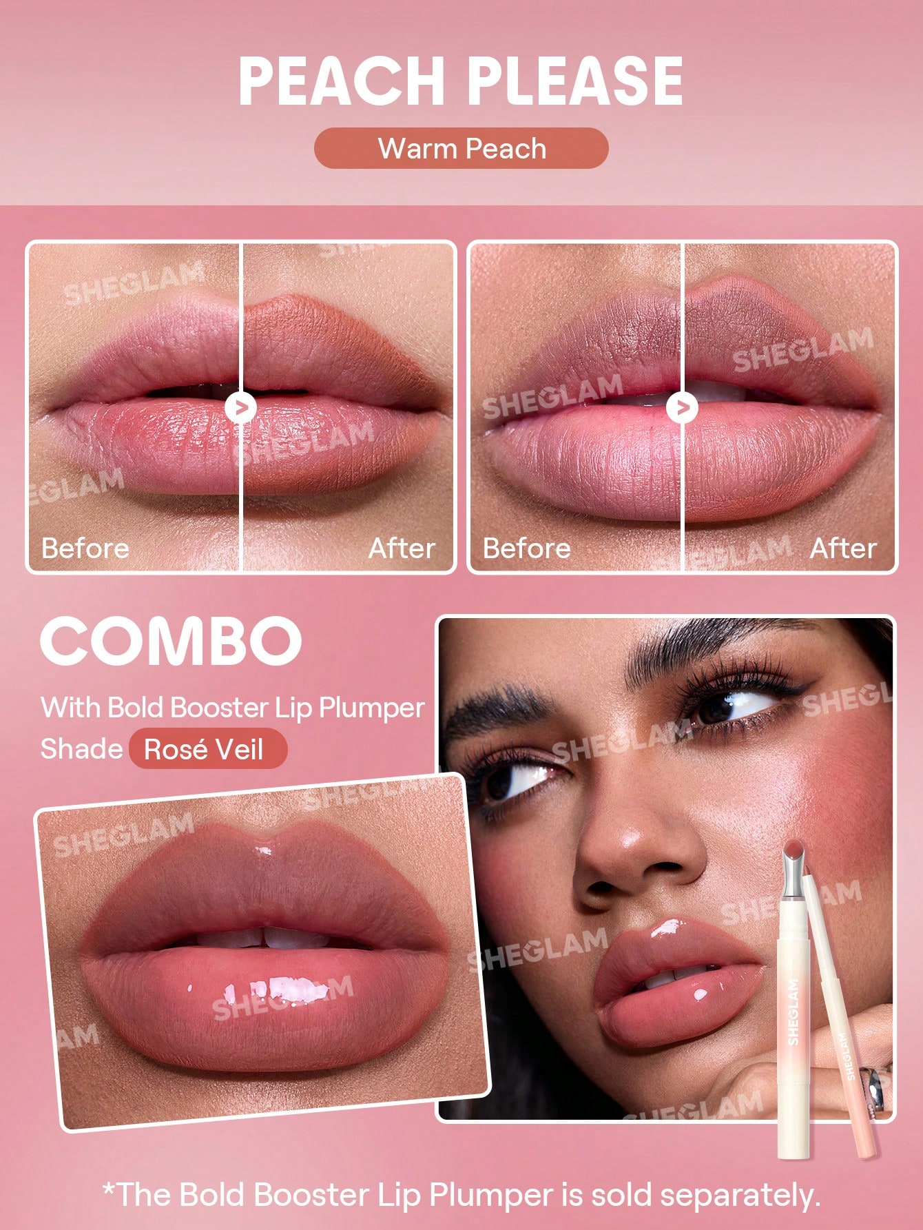 Bold Booster Plumping Lip Liner-Peach Please