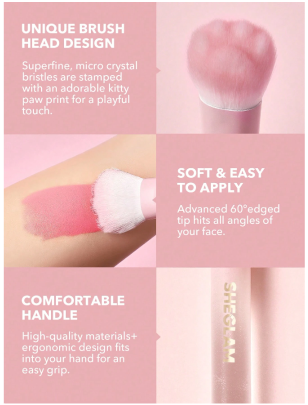 SHEGLAM Synthetic Liquid Blush Brush