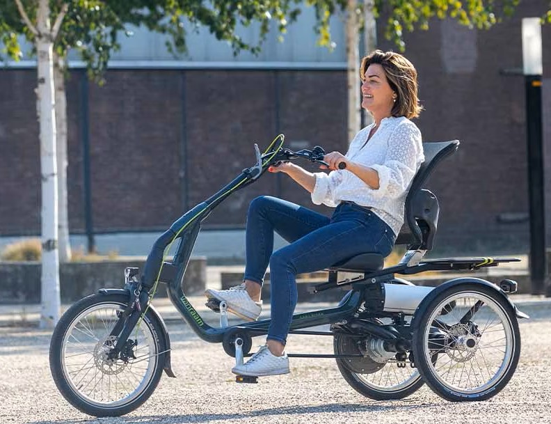 Dreirad mit Elektroantrieb - Gashebel und/oder Tretunterstützung - 120Nm!