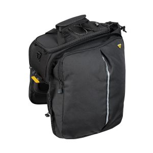 Gepäckträgertasche mit Seitentaschen von Topeak.