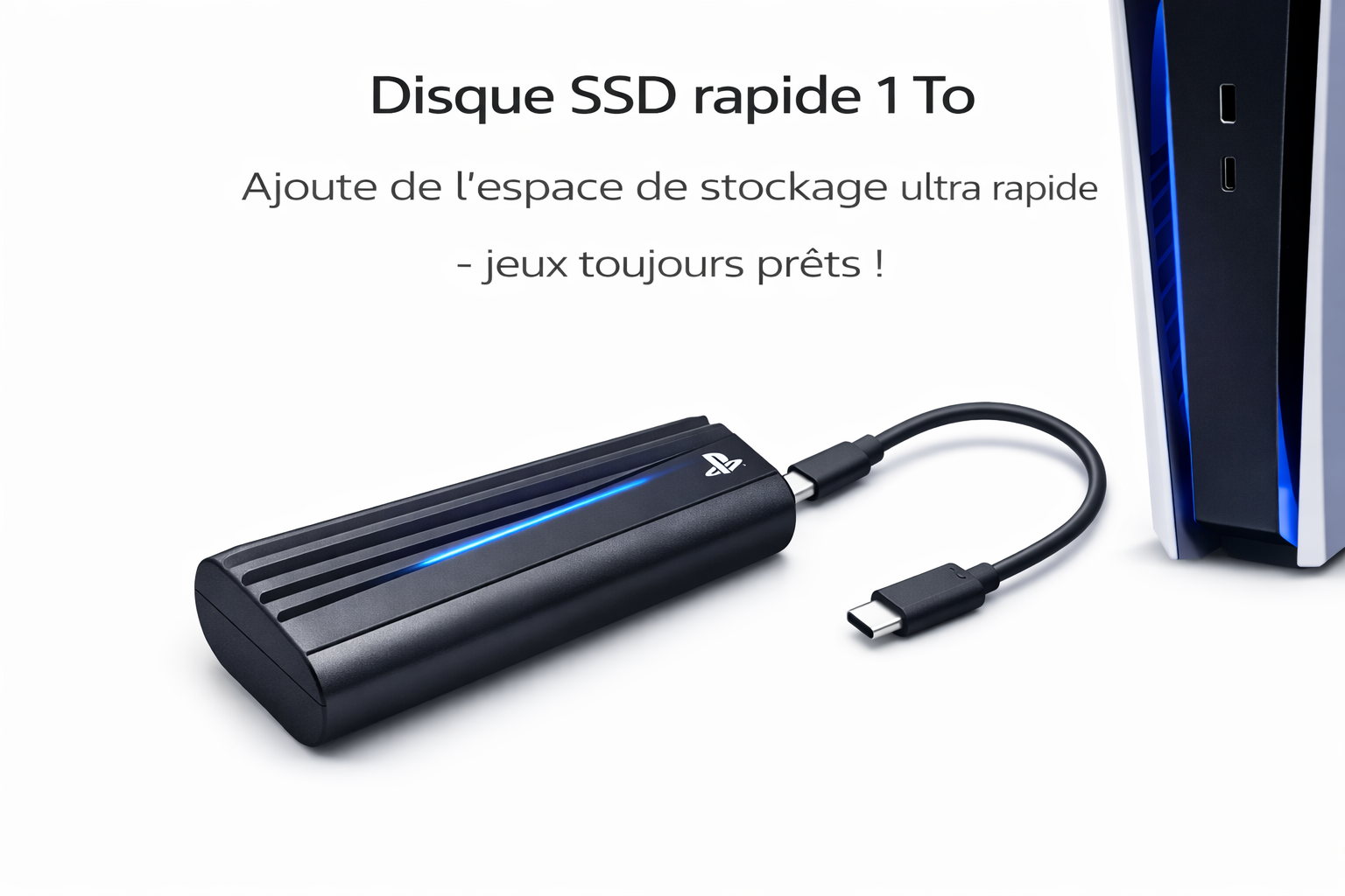 Disque SSD rapide 1 To