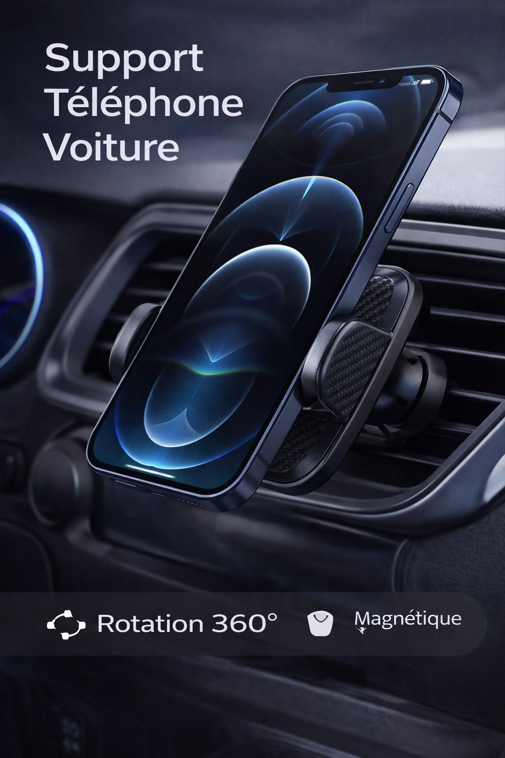 Support téléphone voiture