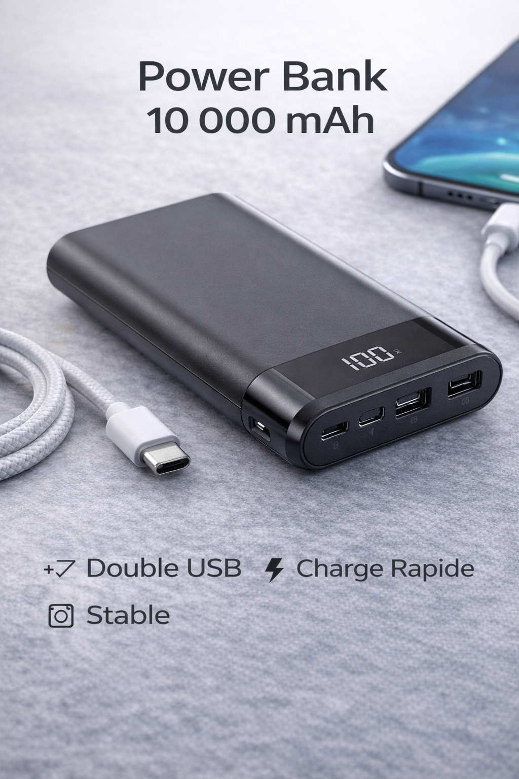 Power Bank 10 000 mAh
