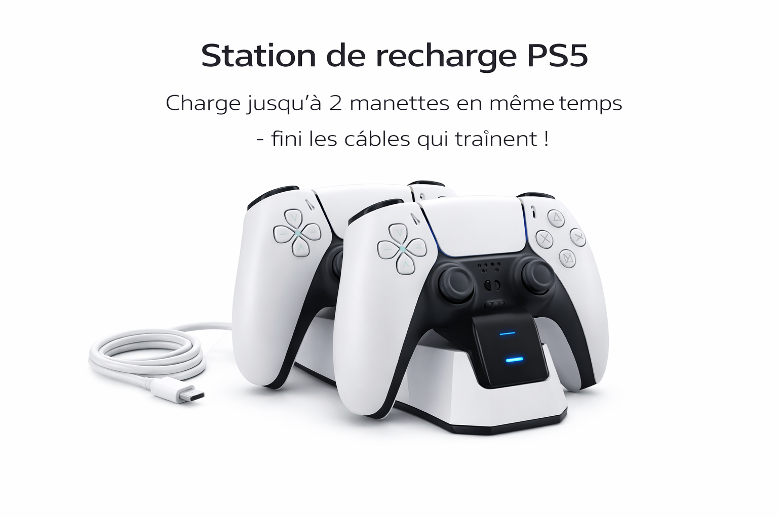 Station de recharge PS5