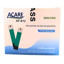 Bandelettes de test de glycémie ACARE KF-B12