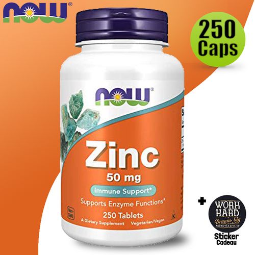 Zinc 50 mg - NOW