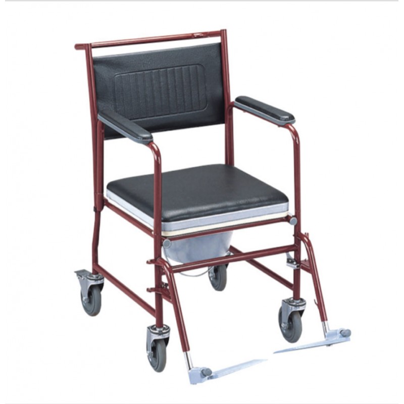 Chaise percée roulante