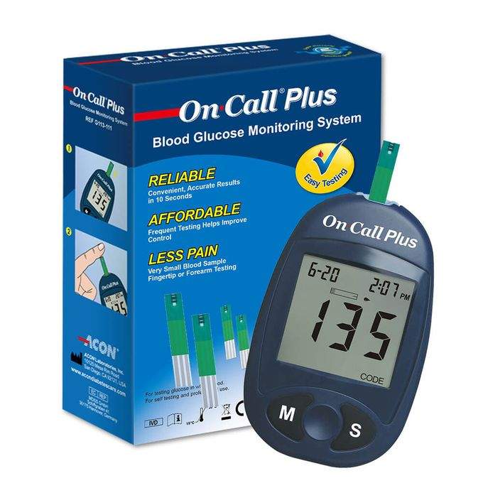 Système de surveillance de la glycémie On Call Plus