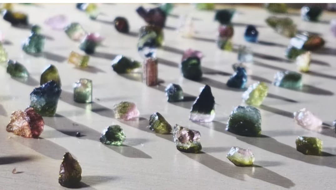 Turmalinas Melancia Brutas