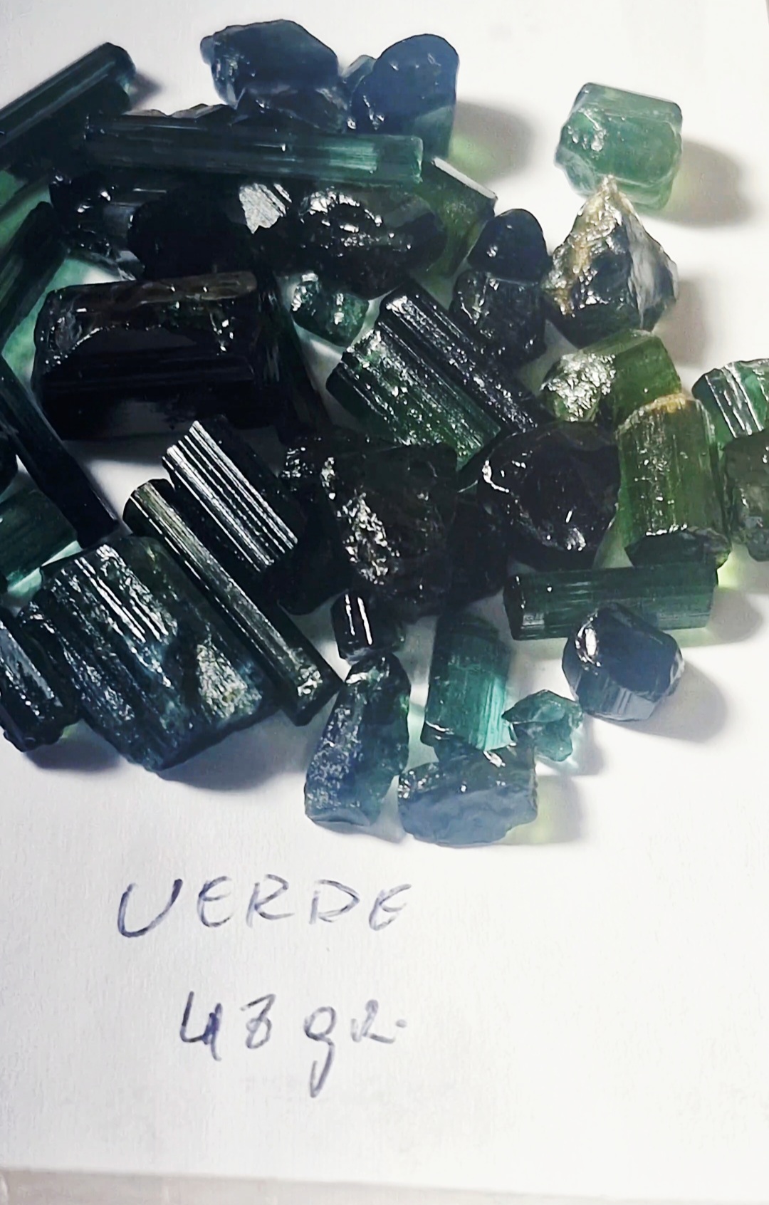 Turmalina Paraíba bruta