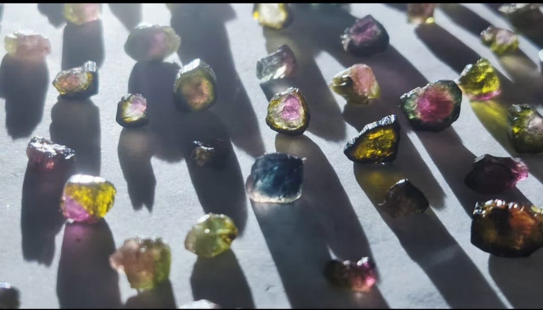 Turmalinas Melancia Brutas