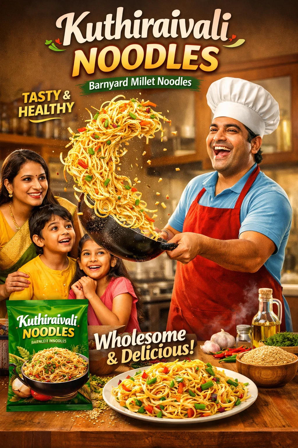 Kuthiraivali Noodles