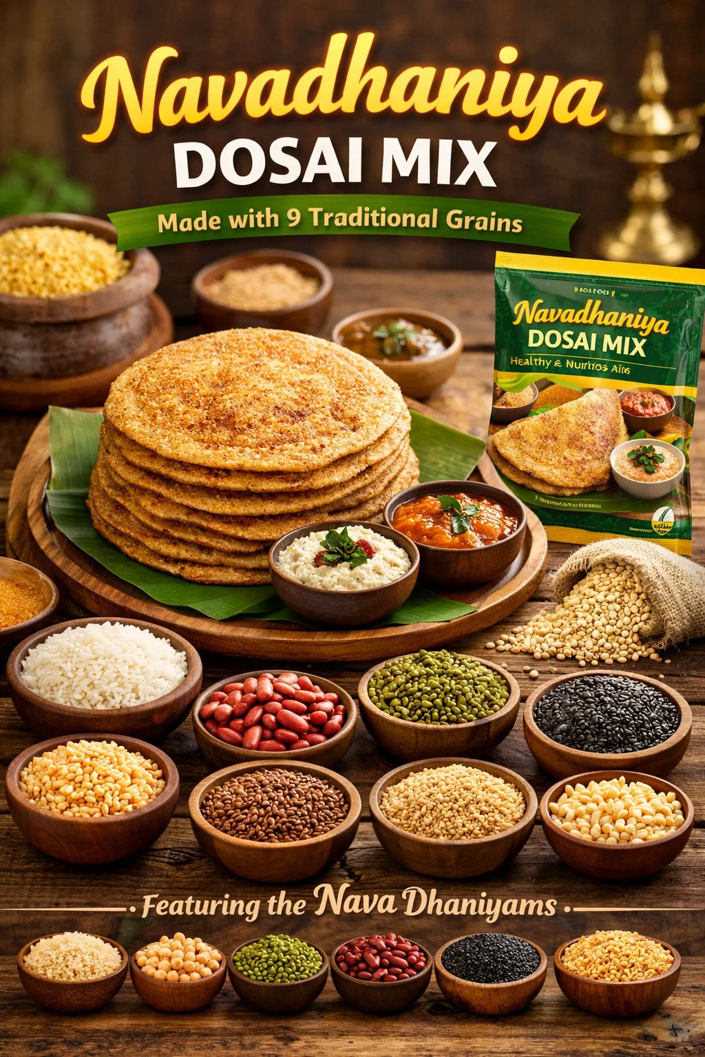 Navadhaniya Dosai Mix