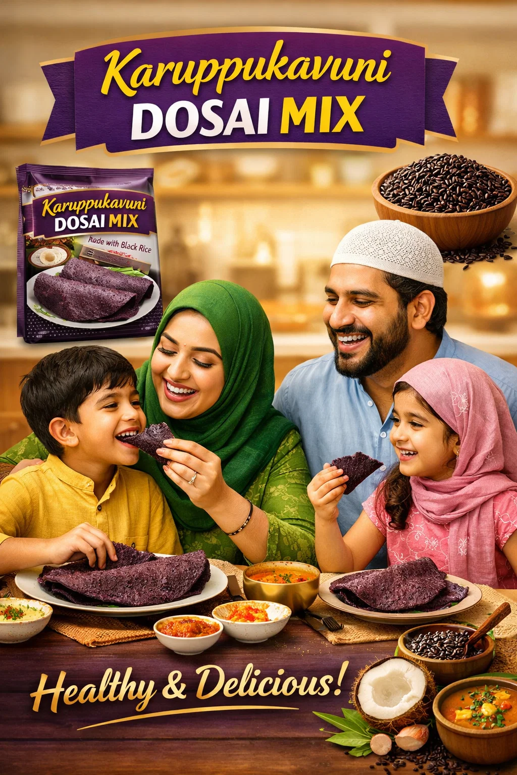 Karuppukavinu Dosai Mix