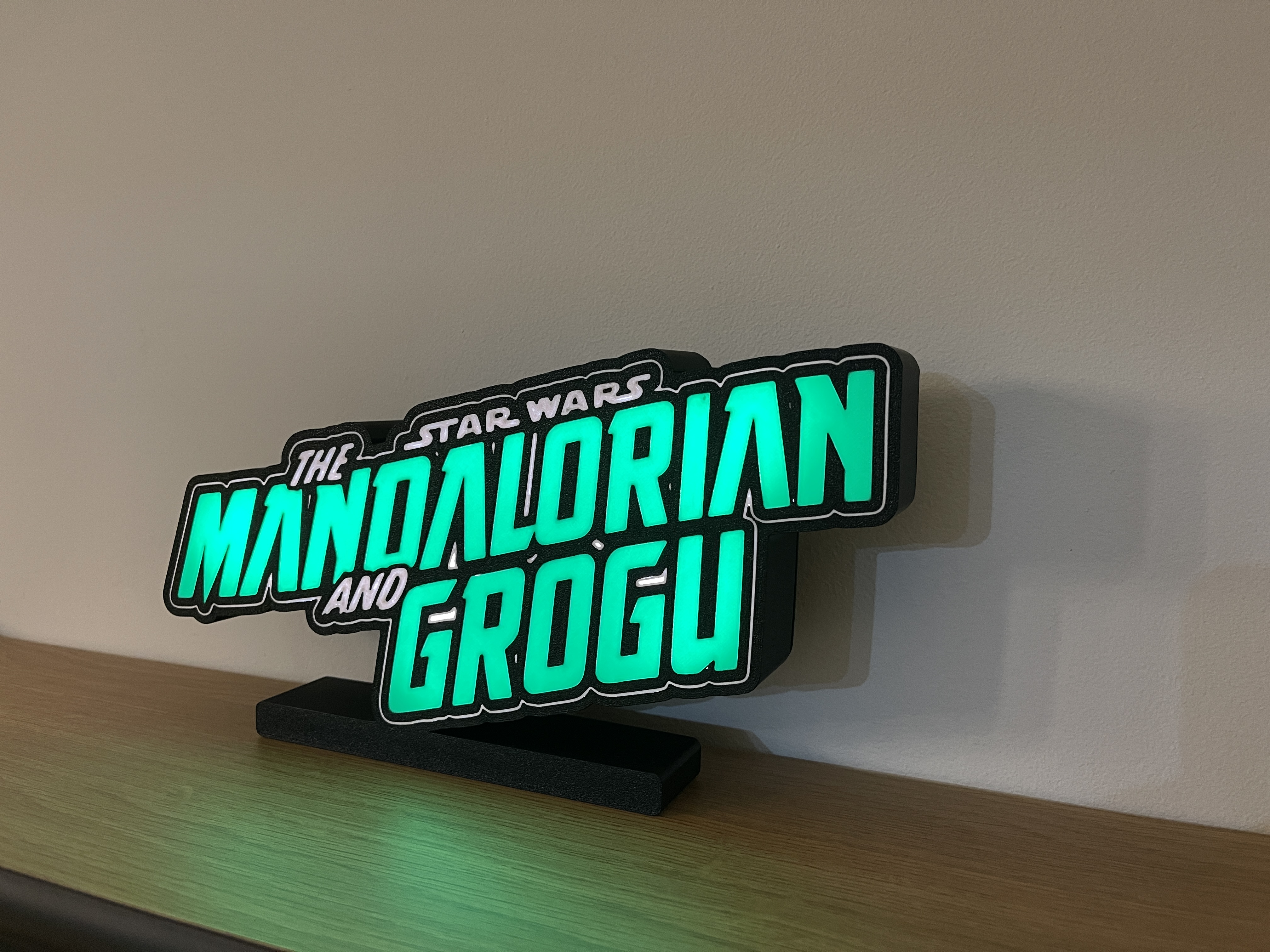 Lampada LED Mandalorian & Grogu