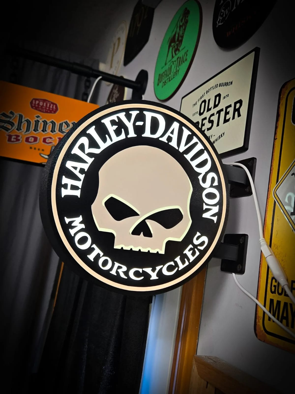 Insegna Luminosa Harley-Davidson