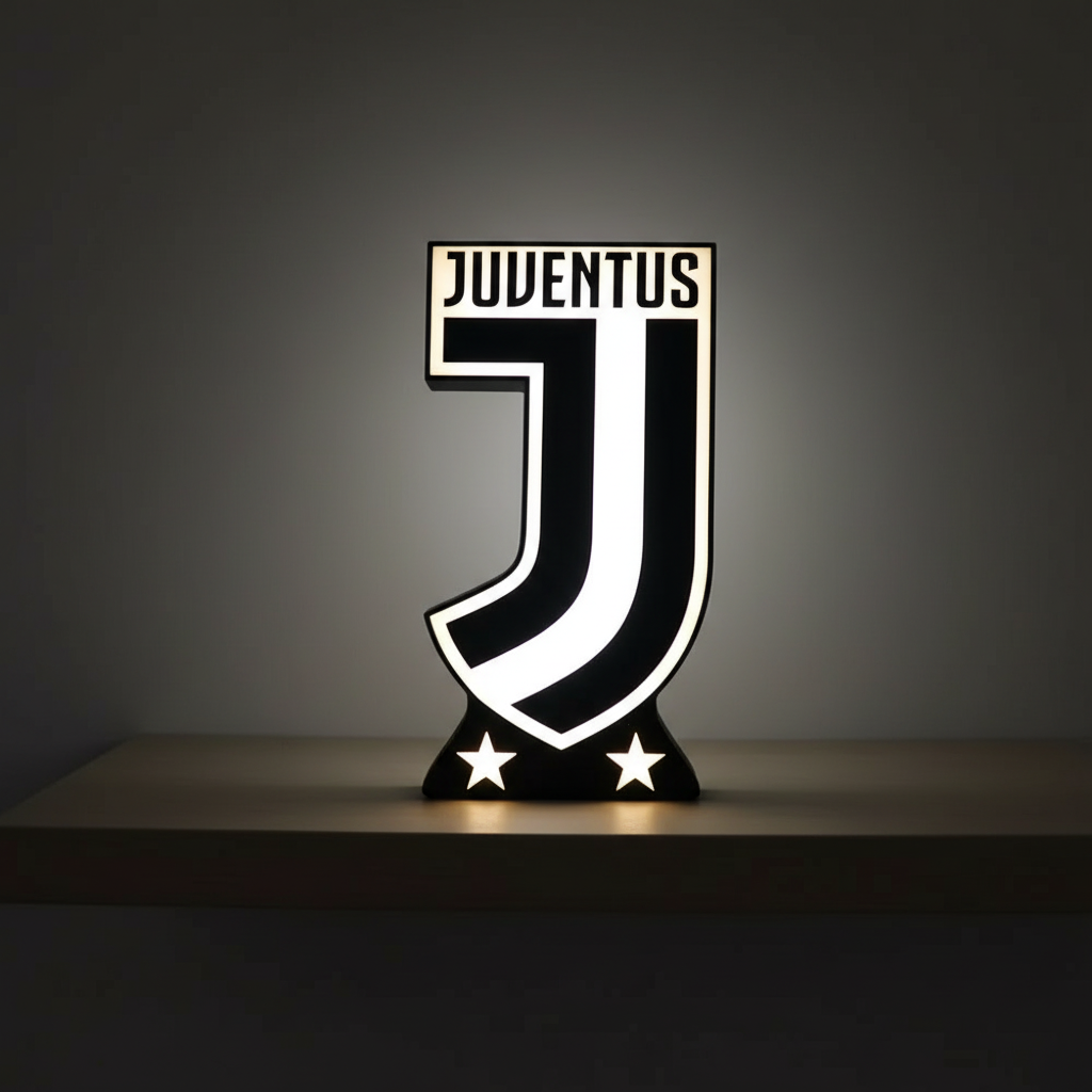 Juventus LED Logo Lamp