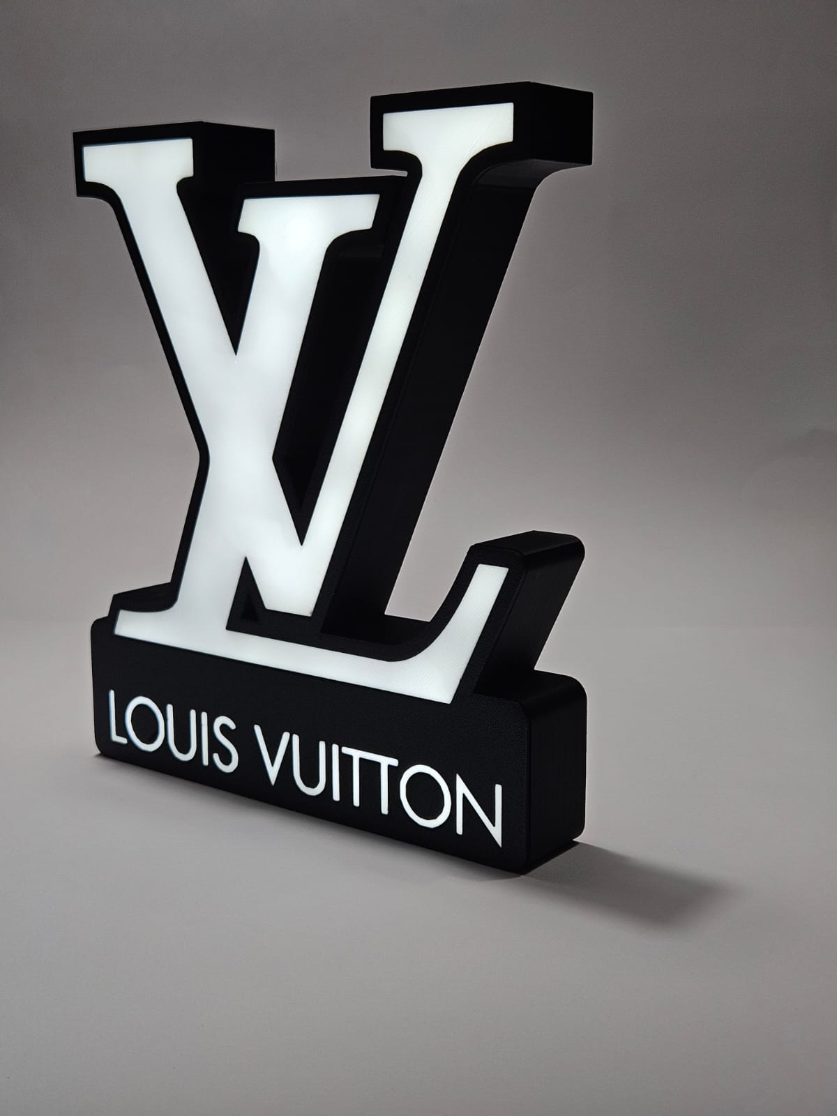 Louis Vuitton Illuminated Logo Sign