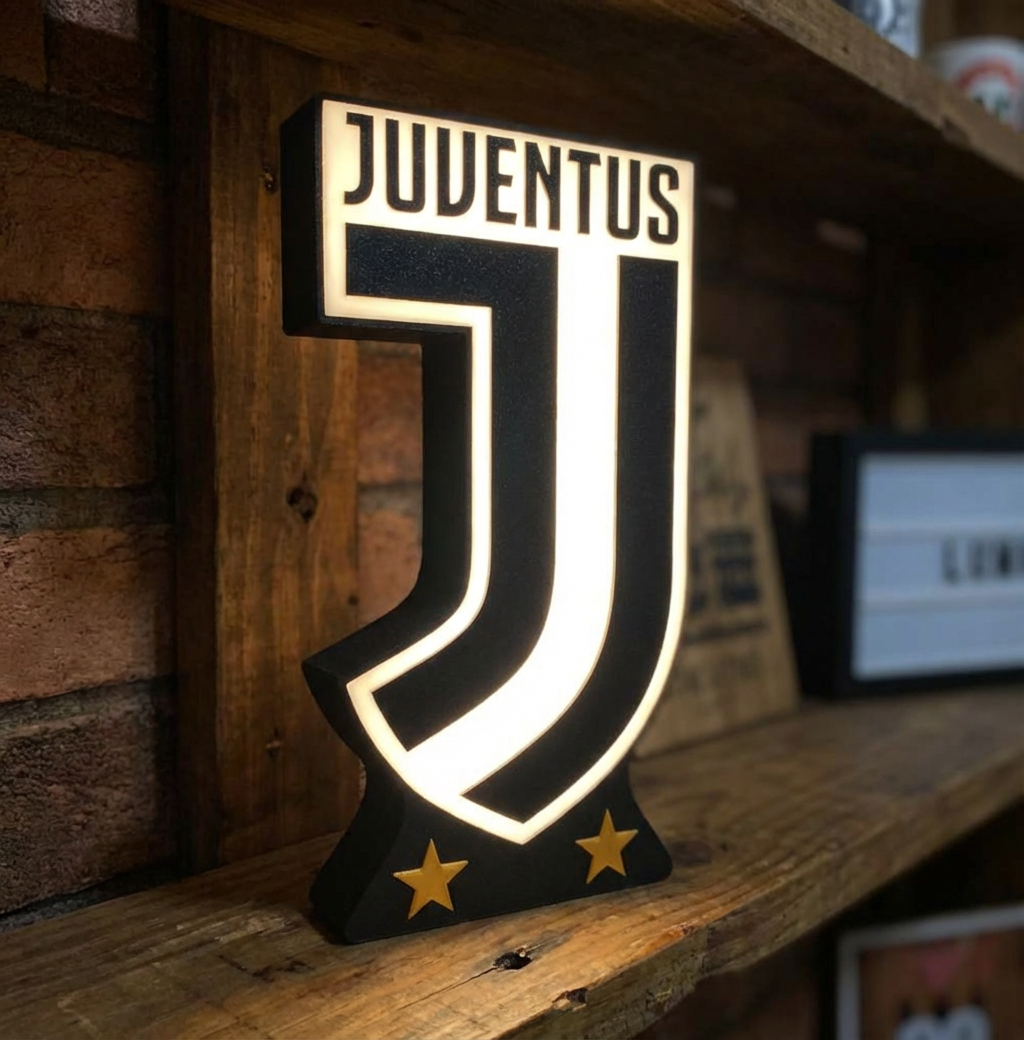 Juventus LED Logo Lamp