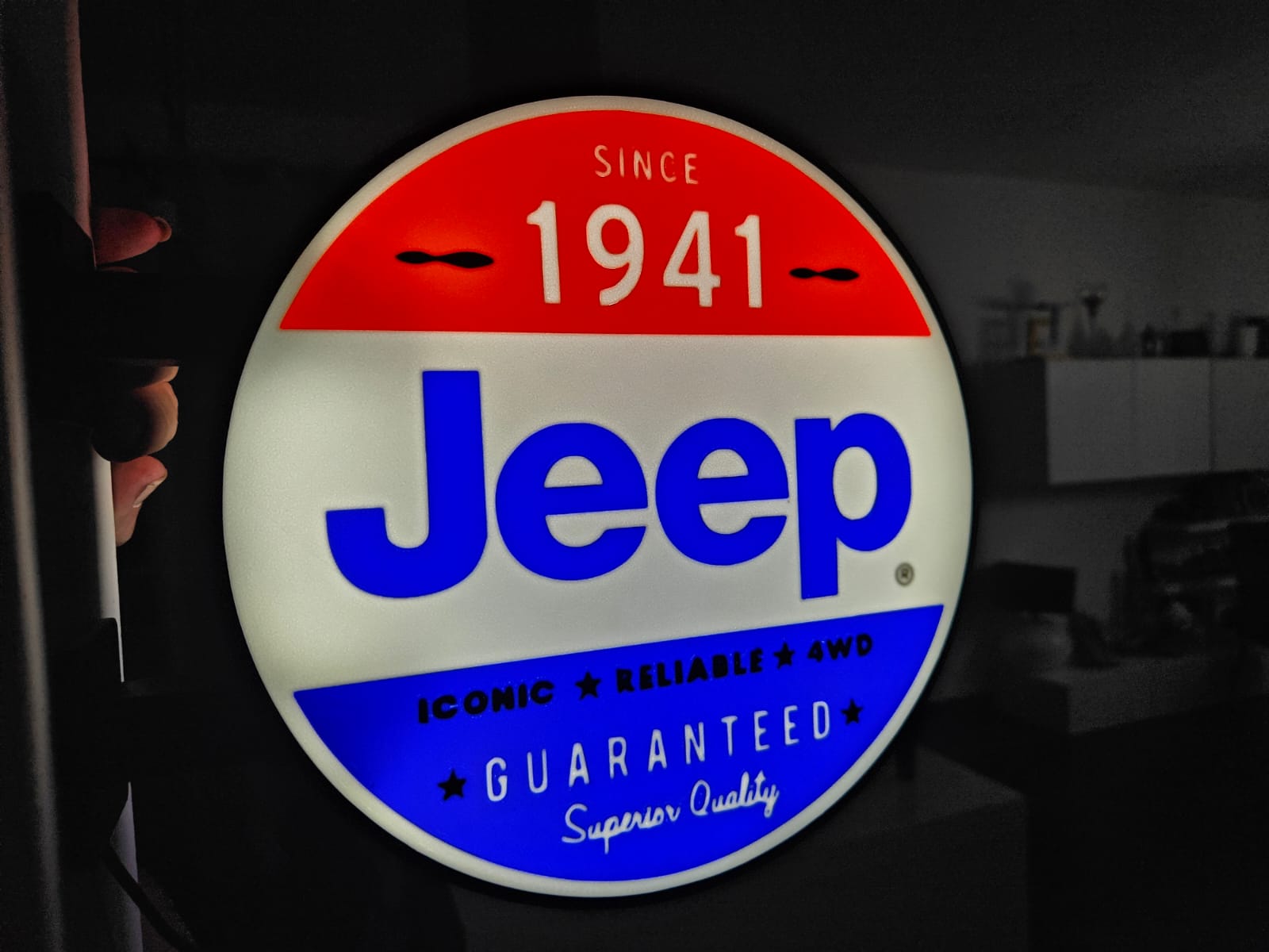 Insegna luminosa Jeep