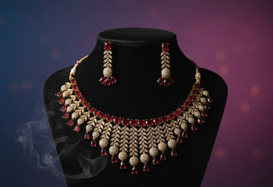 Red Royal Diamond set 