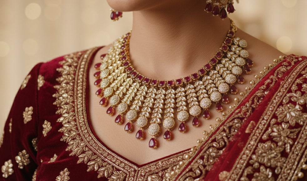 Red Royal Diamond set 