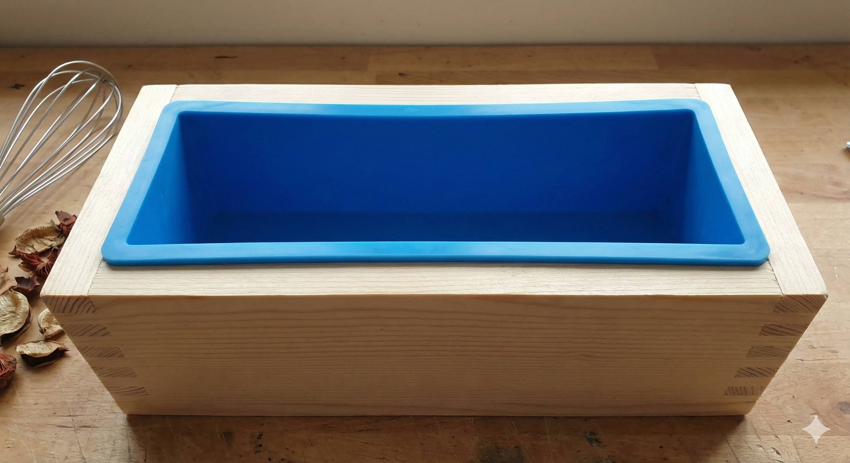 1.5 kg Silicon Soap Wooden Mould