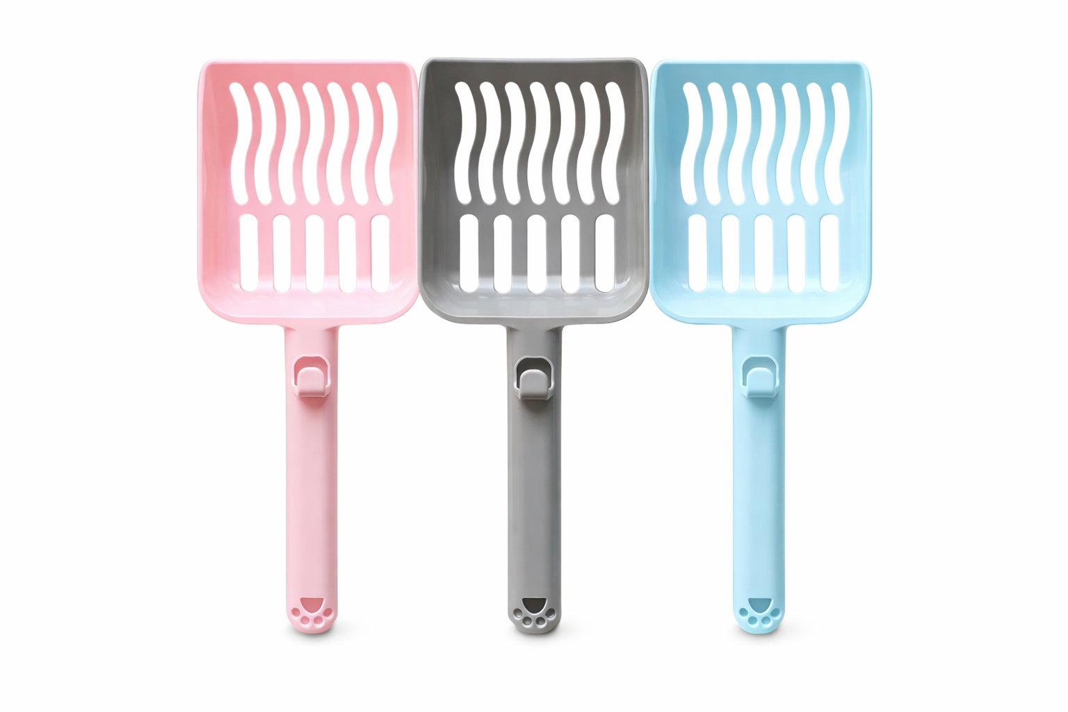 Pala para arena de gato