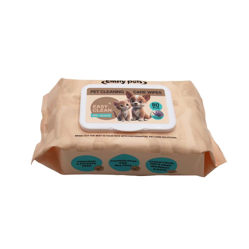 Toallitas húmedas para mascotas