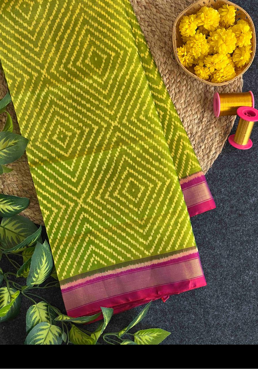 Hand woven Rajkot Ikkat Patola Silk Saree 16000/- + Shipping