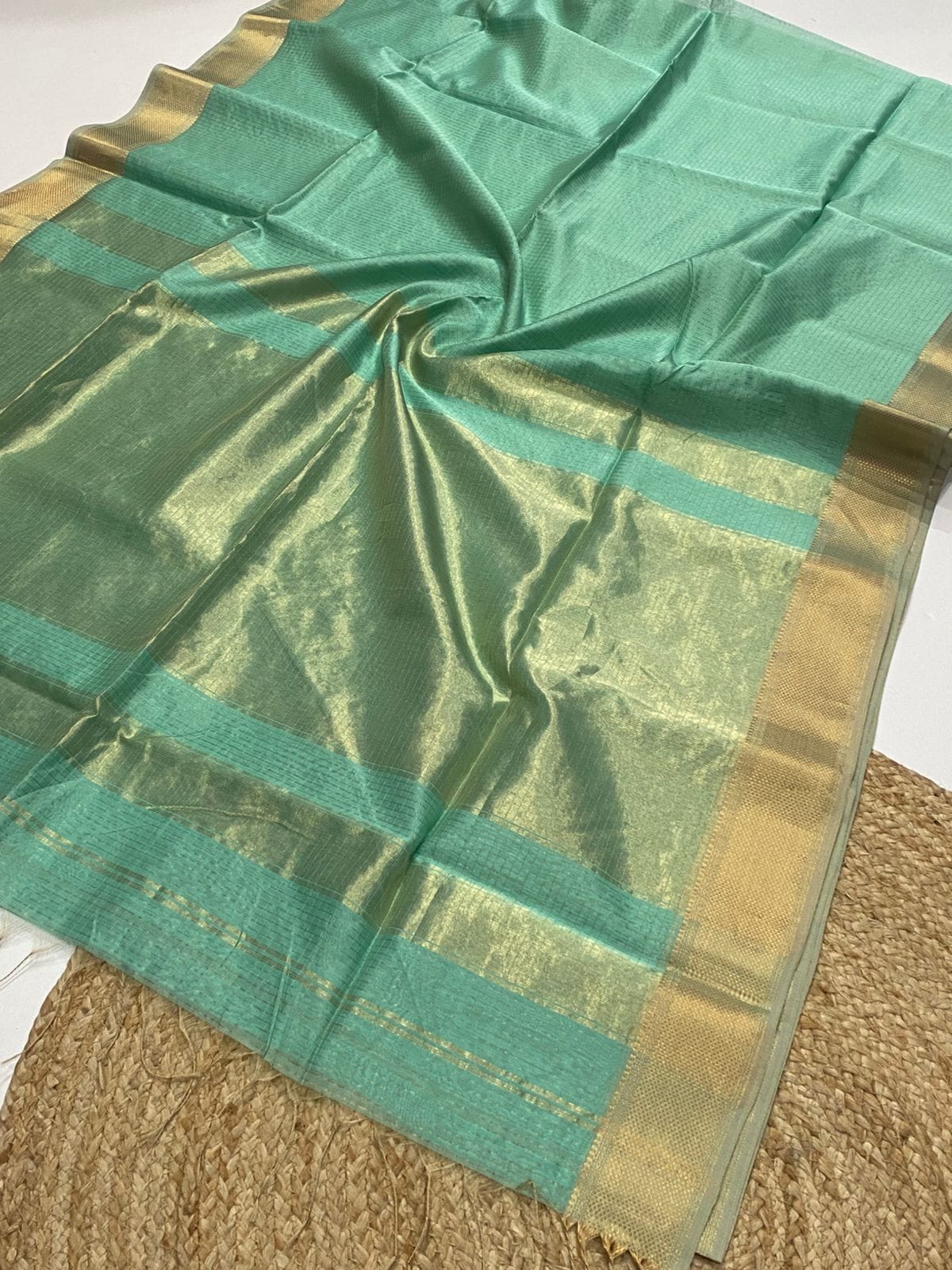 Maheshwari handloom zari border all over checks Sarees 3500/- + Shipping