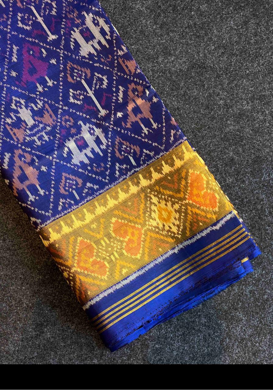 Handwoven Ikat Patola Silk Saree 16000/-
