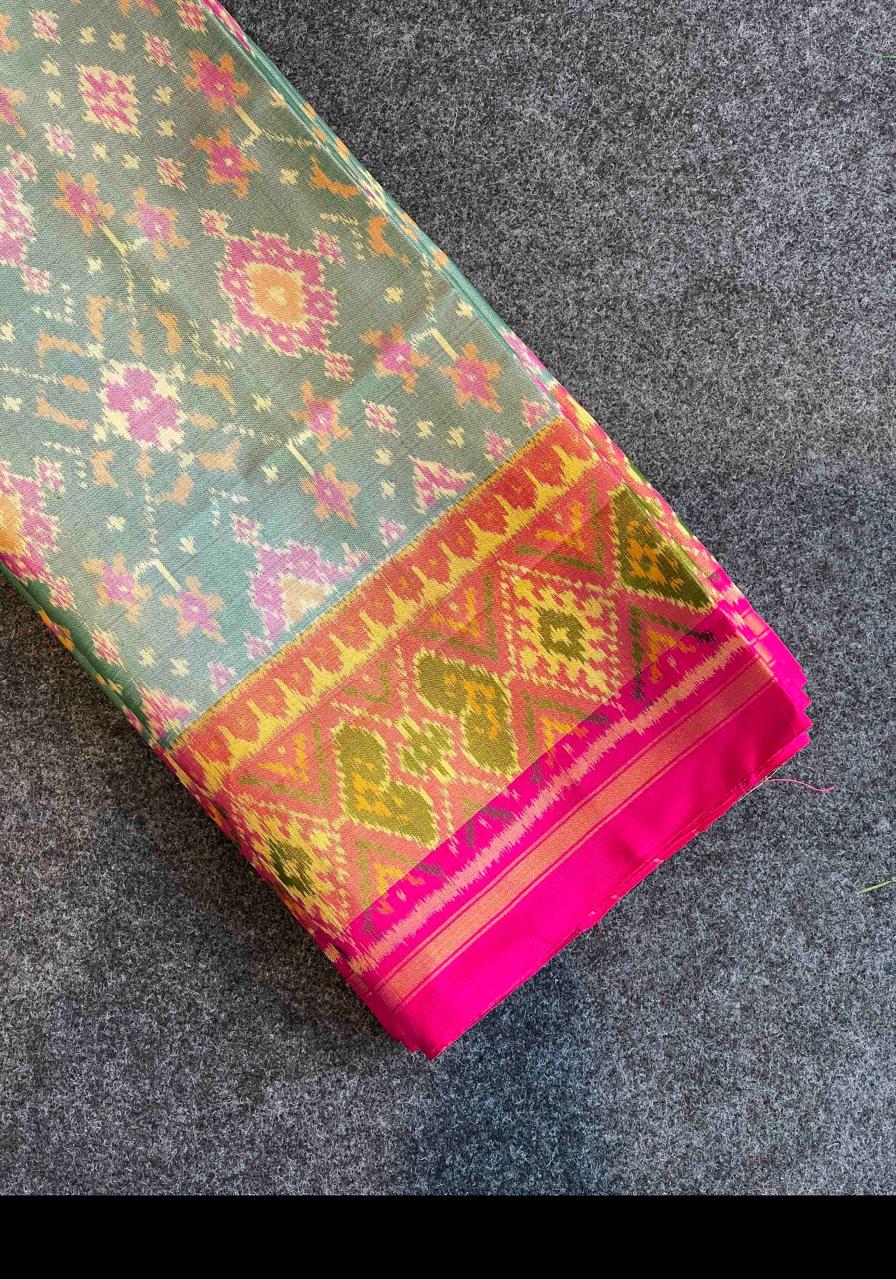 Handwoven Patola Ikkat Silk Saree 15000/- +Shipping