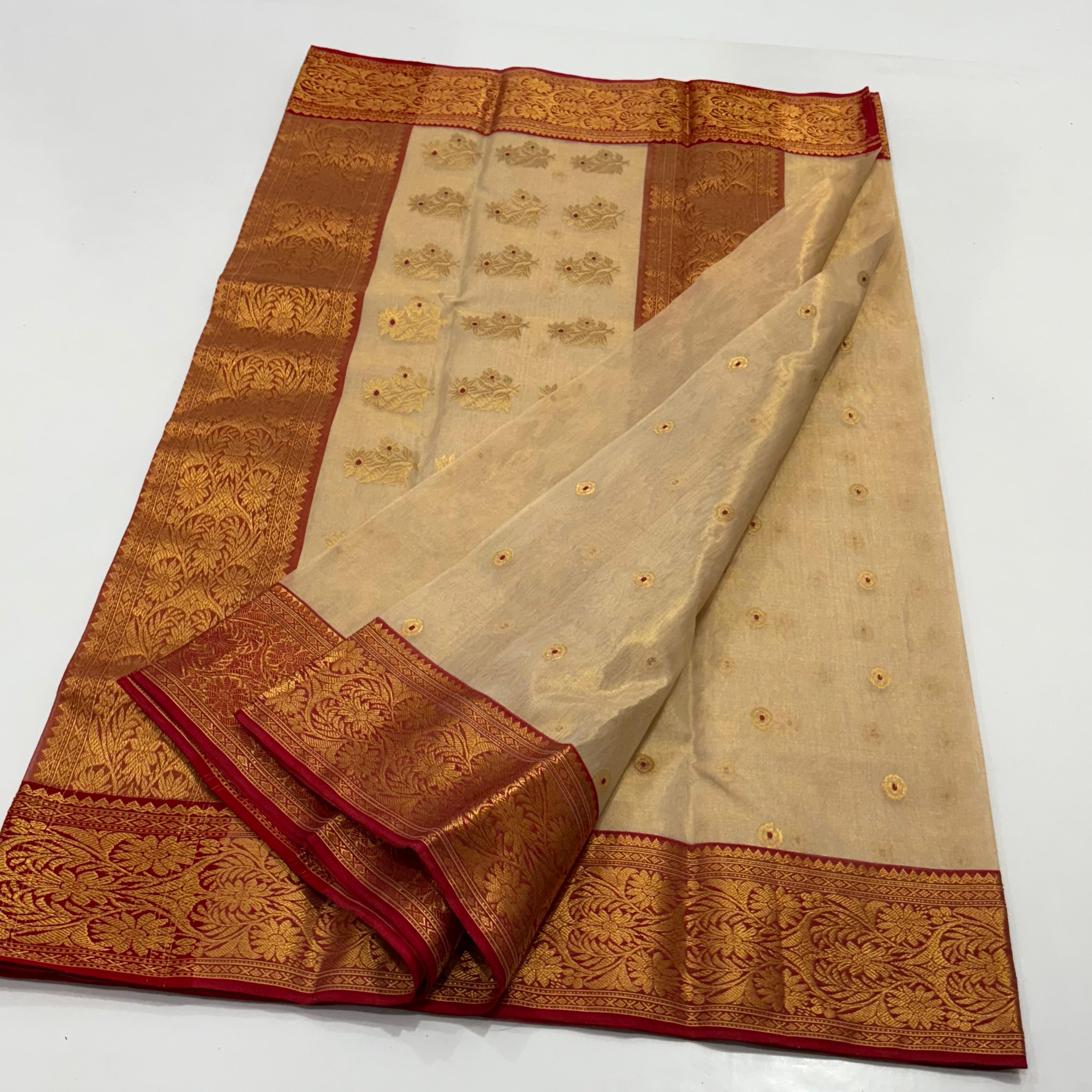 Chanderi Handwoven Handloom Silk Sarees 10000/- + Shipping